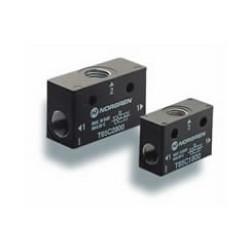 VALVULA PNEUMATICA "OU" G1/8 LIGA DE ZINCO - T65C1800