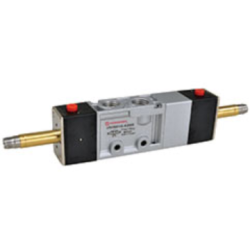 VALVULA SOLENOIDE 1/4BSPP 5/2VIAS DUPLO - V51B511A-A2000