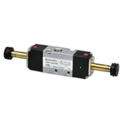 VALVULA DUPLO SOLENOIDE EM LINHA 3/2 VIAS - V52C411A-A2000