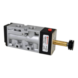 VALVULA SOLENOIDE SIMPLES EM LINHA 5/2 VIAS - V52C517A-A2000