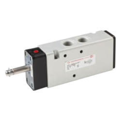 VALVULA SIMPLES SOLENOIDE EM LINHA 5/2 VIAS  - V62C513A-A2000