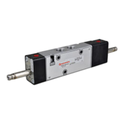VALVULA DUPLO SOLENOIDE EM LINHA 5/3 VIAS CF - 80018 V62C611A-A3000