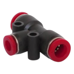 ACESS P/TUBOS, DE PLASTICO - UNIAO T 8 MM - C00600800