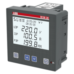 MULTIMEDIDOR M1M 30 MODBUS ETHERNET COMUNICACAO MODBUS TCP CONEXAO A TC