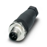 CONECTOR M12 PINO/MACHO RETO 5P COD.A SACC-M12MS-5CON-PG 7-M