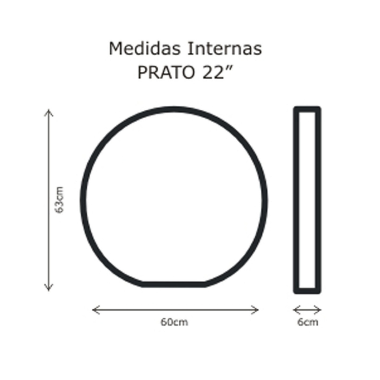 Hard Bag Prato 22"