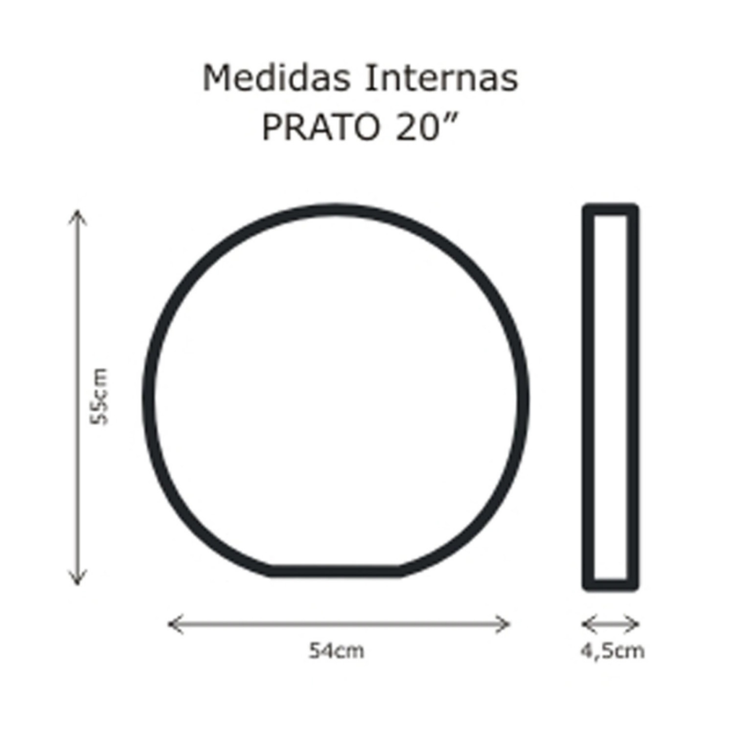 Hard Bag Prato 20"