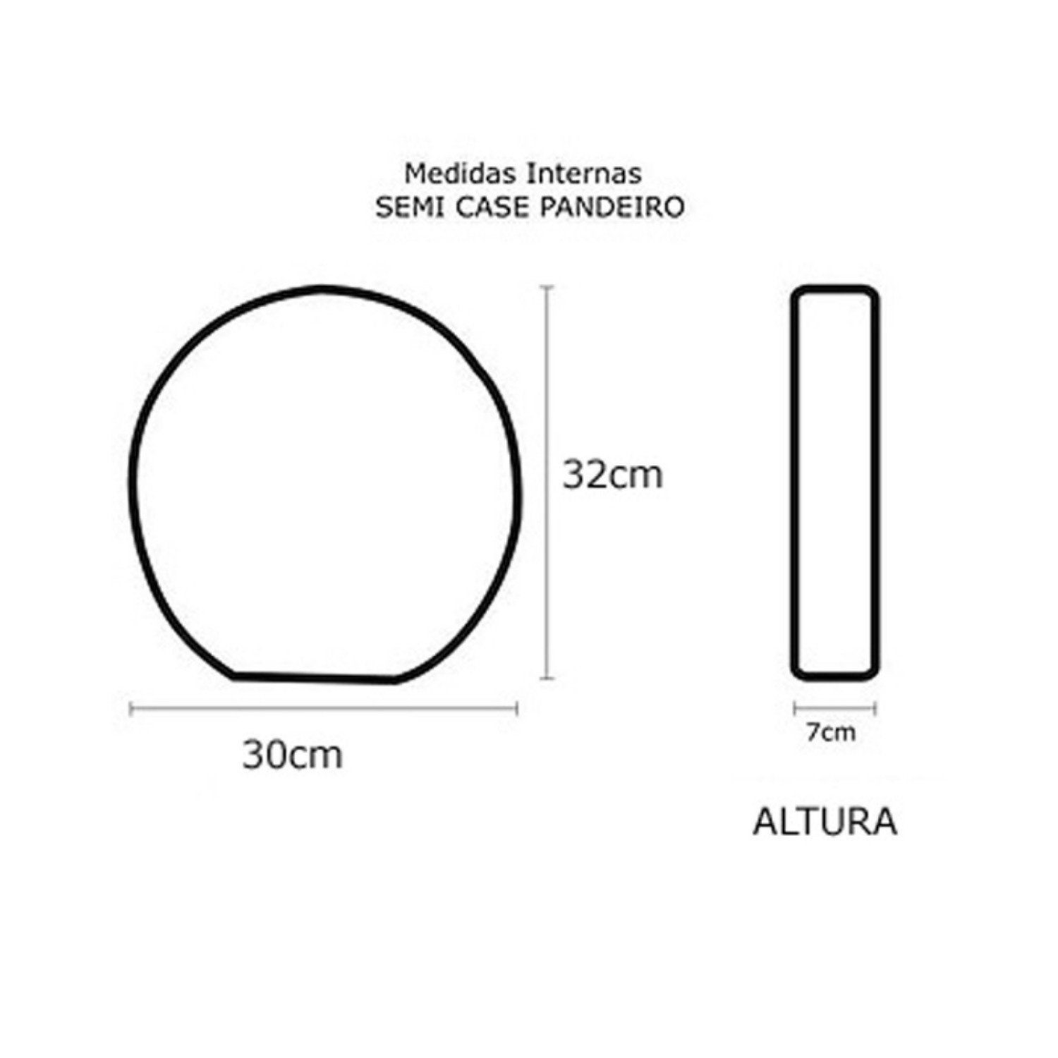 Semi Case Pandeiro 10