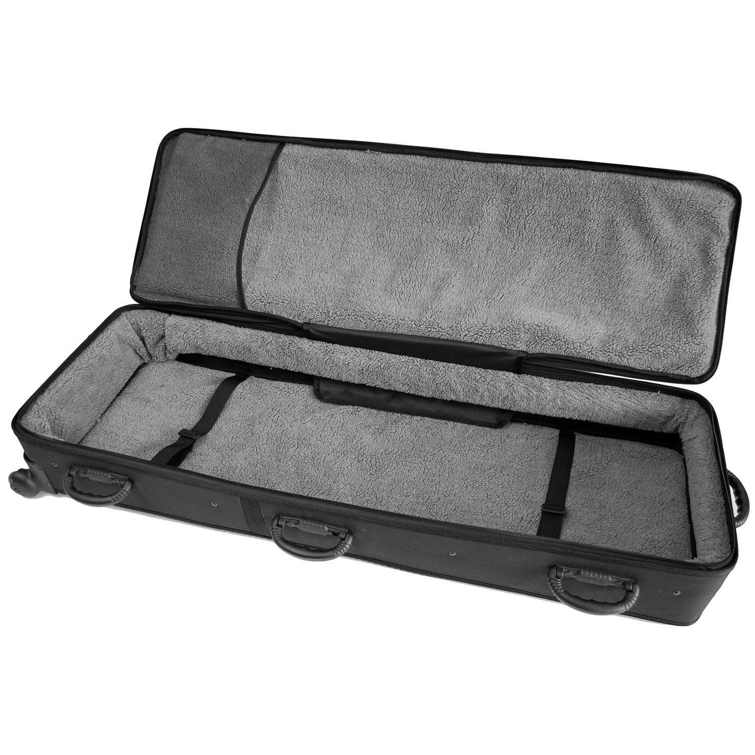 Semi Case Teclado 88 Teclas com Rodinhas