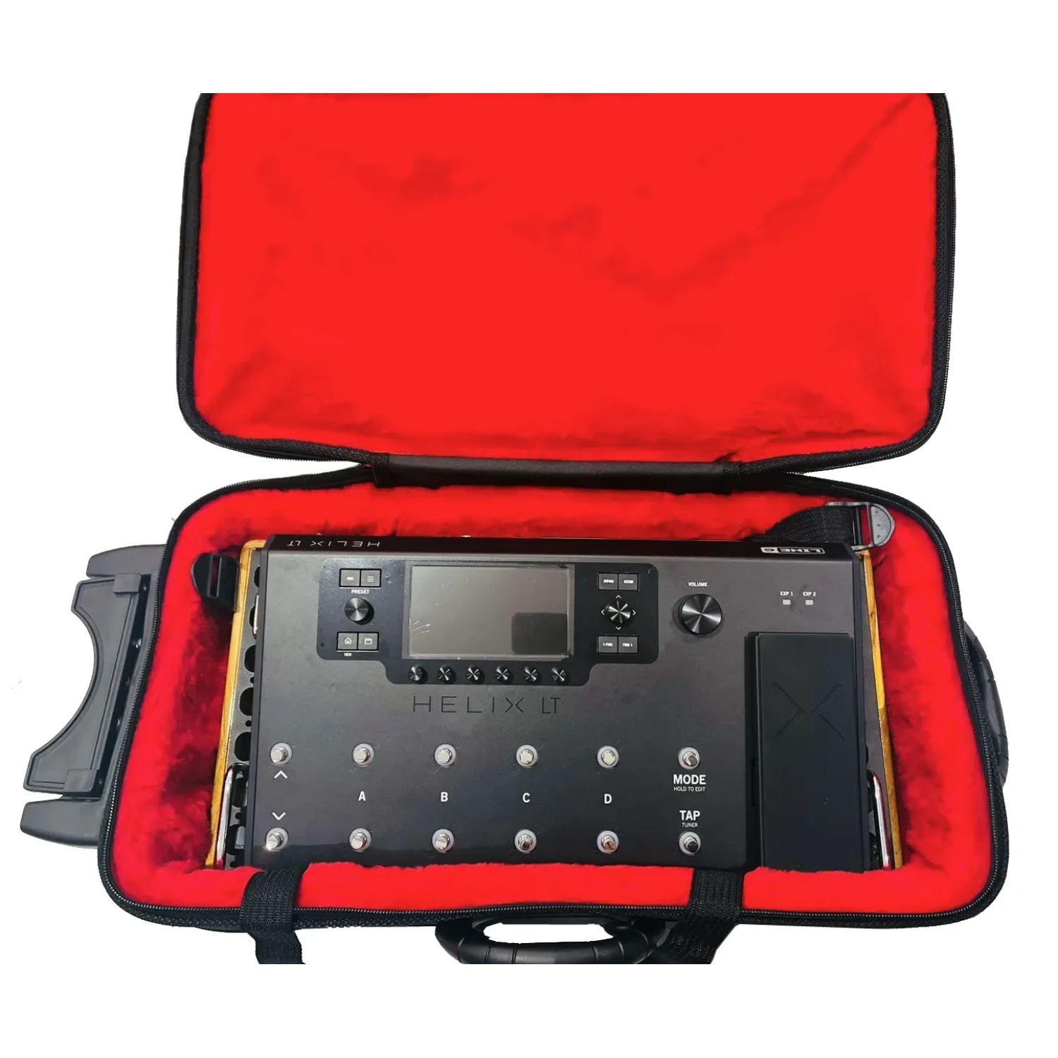 Pedaleira Pedal Board Com Rodas - Semi Case