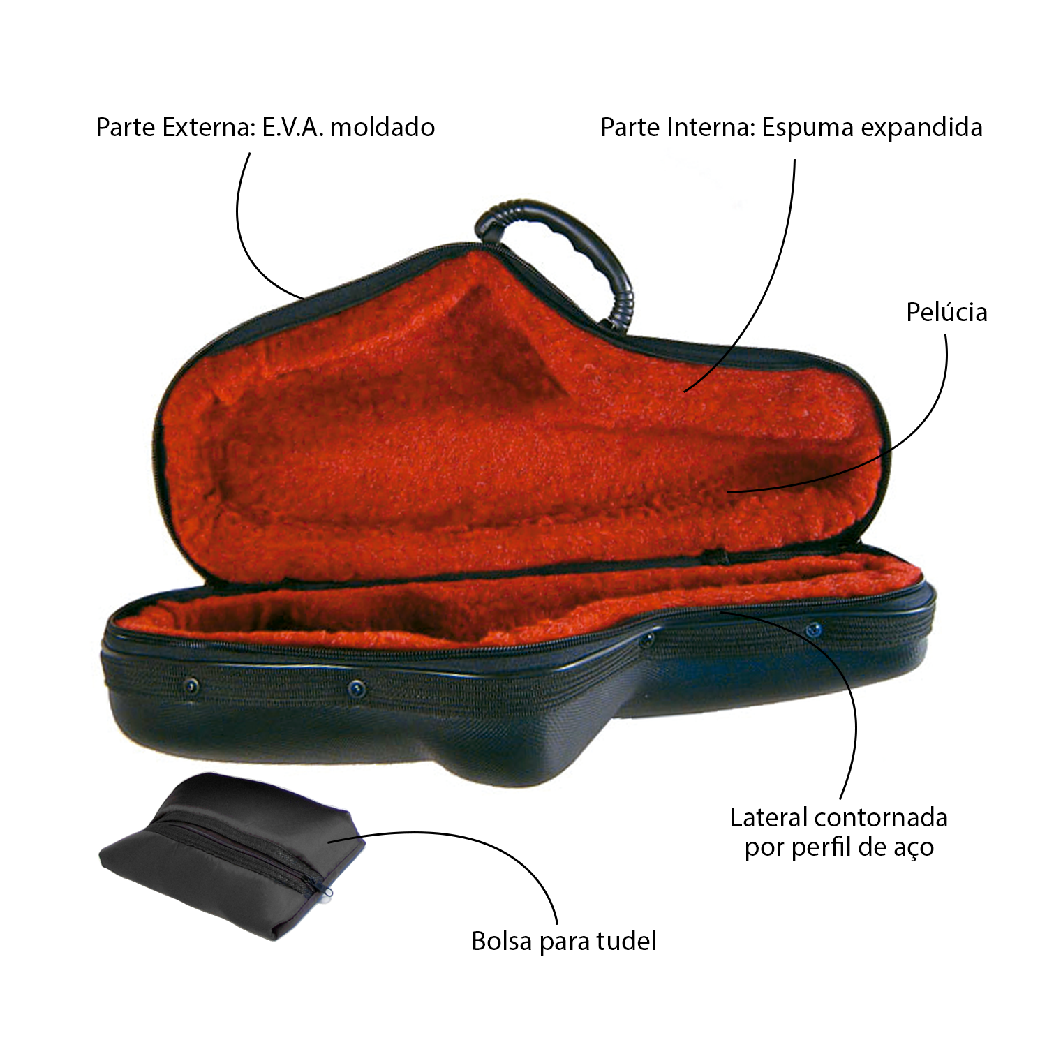 Case Sax Alto