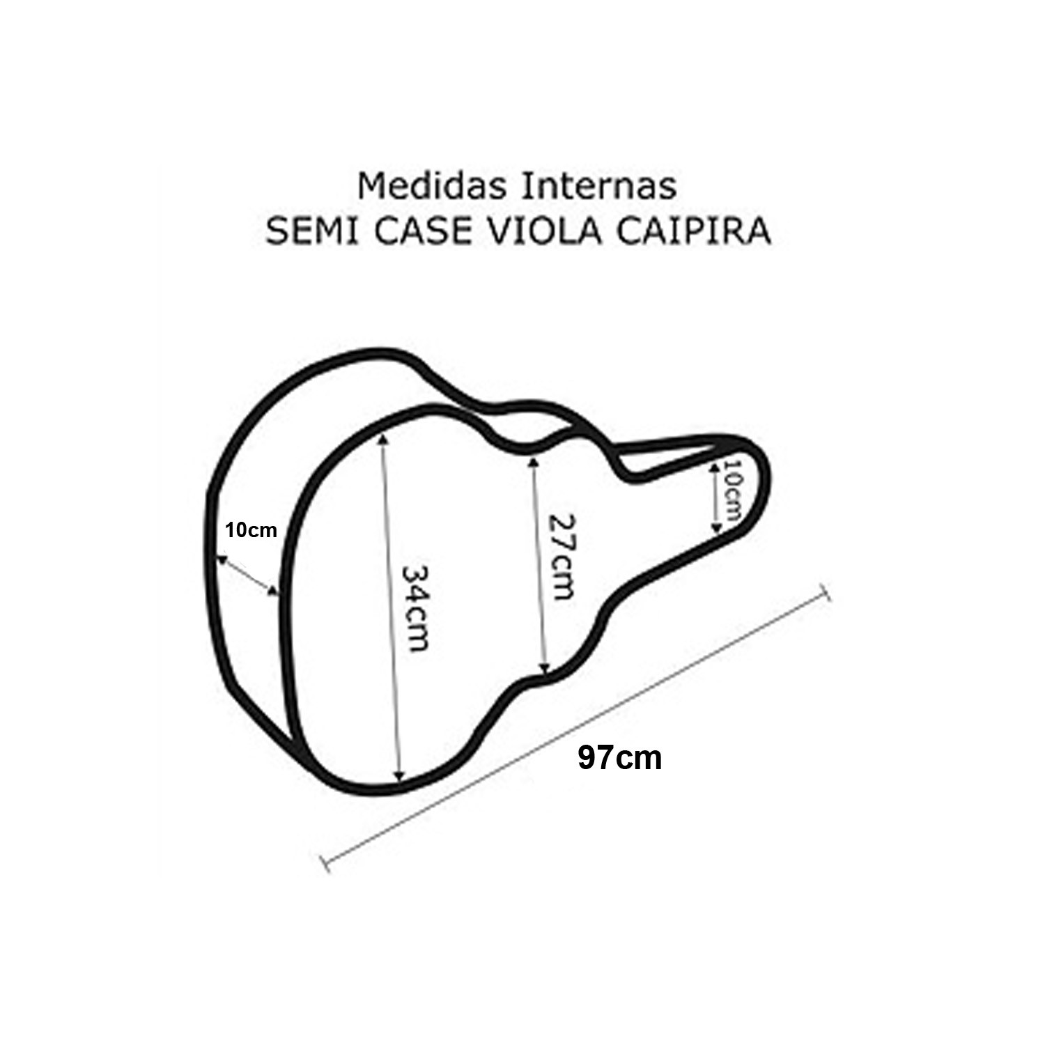 Semi Case Viola Caipira