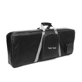 (COR PRETA) Capa Teclado 61 Teclas LT BR 105 cmx40 cmx15 cm CLIQUE E VEJA MAIS TAMANHOS