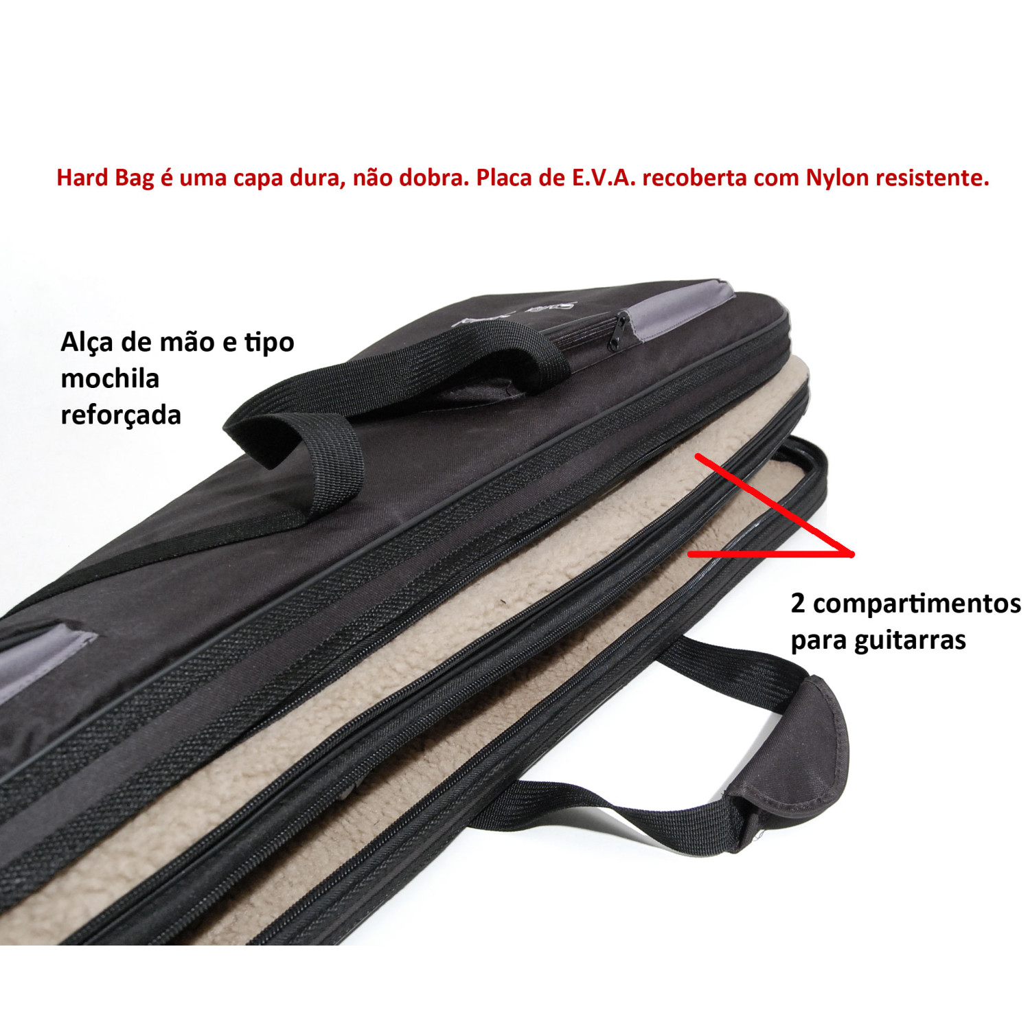 Hard Bag Baixo DUPLO Gota