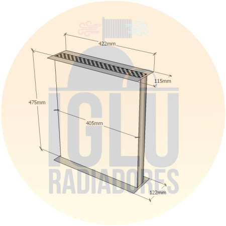 Colmeia para Case 580E