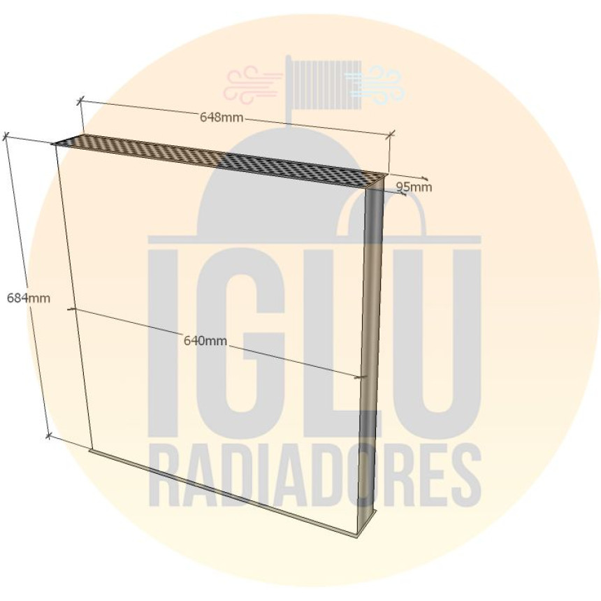 Colmeia para Case W20 B Turbo