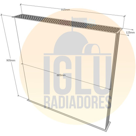 Colmeia para Case Brastoft A7000 / A7700