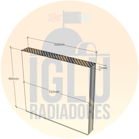 Colmeia para Fiatallis 70 / 75 / 80