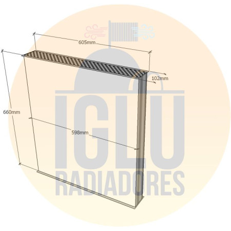 Colmeia para Fiatallis 134A / 1500B / 1900B / FG70