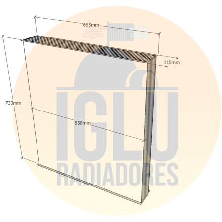 Colmeia para Fiatallis FD9