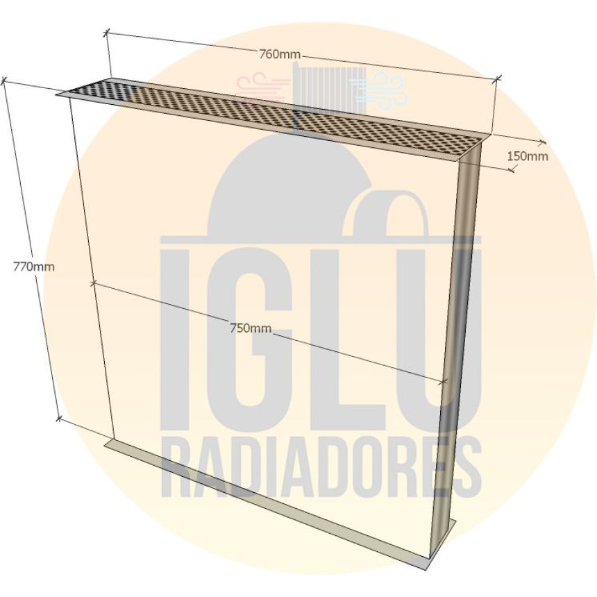 Colmeia para Fiatallis AD14 Motor Fiat