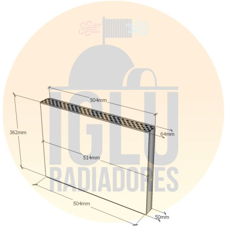 Colmeia para Ford F600 Gasolina