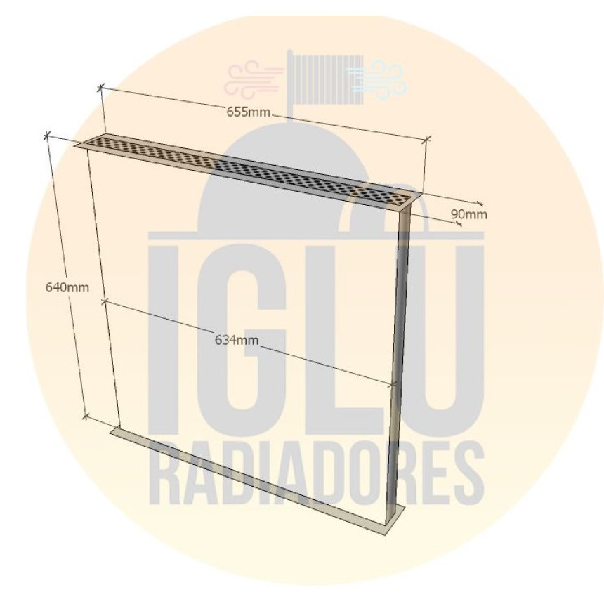 Colmeia para Ford F12000 / F14000 até 1995