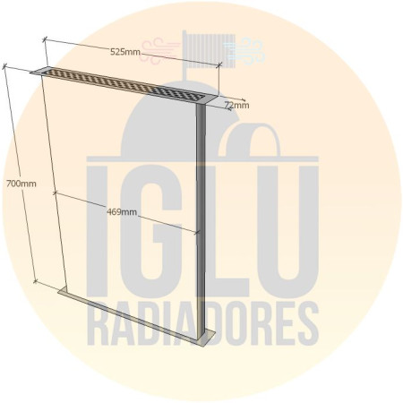 Colmeia para Ford F1000 / F4000 Diesel Turbo 1992 até 1994