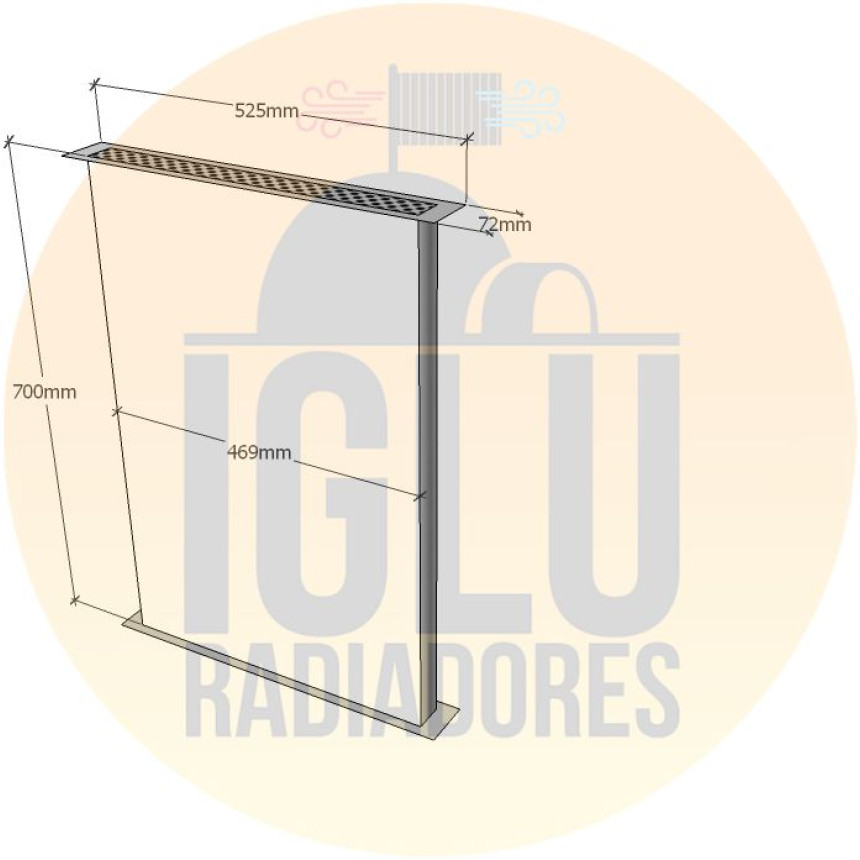 Colmeia para Ford F1000 / F4000 Diesel Turbo 1992 até 1994