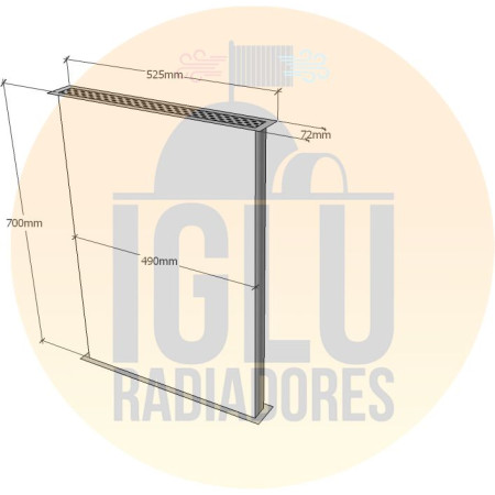 Colmeia para Ford F1000 / F4000 Diesel 1992 até 1994