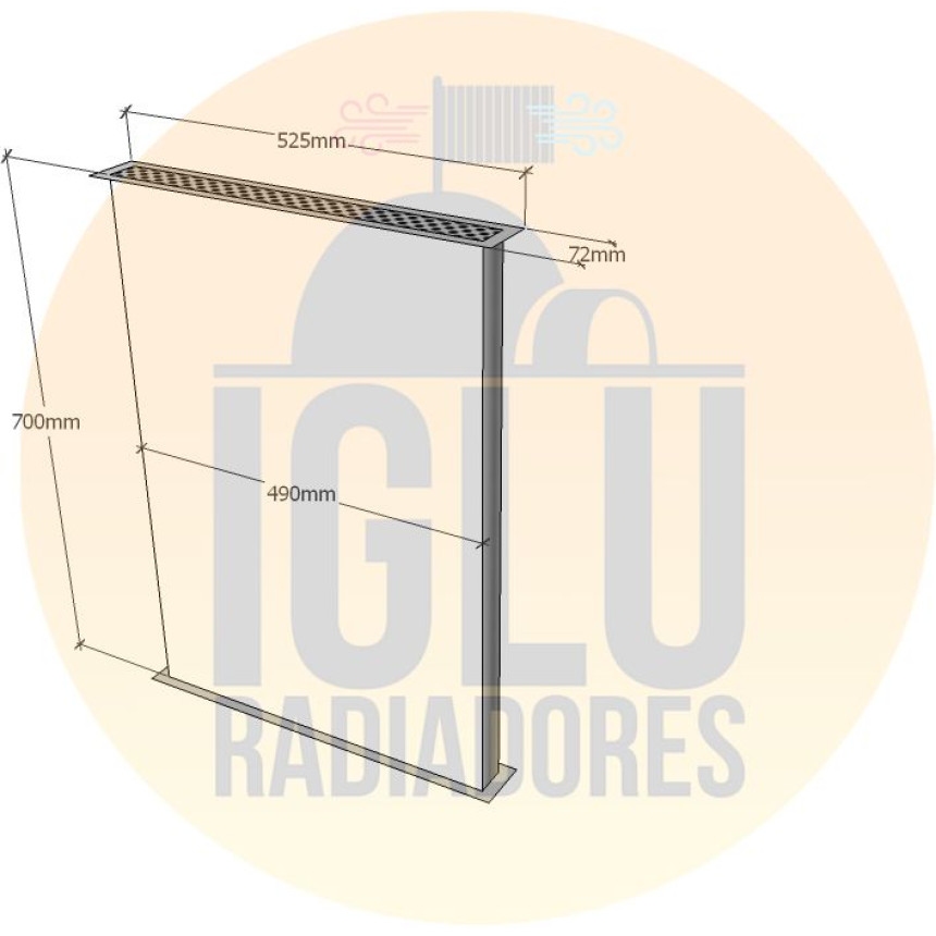 Colmeia para Ford F1000 / F4000 Diesel 1992 até 1994