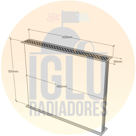 Colmeia para Ford Cargo 815 (500x602mm Cab 90mm)