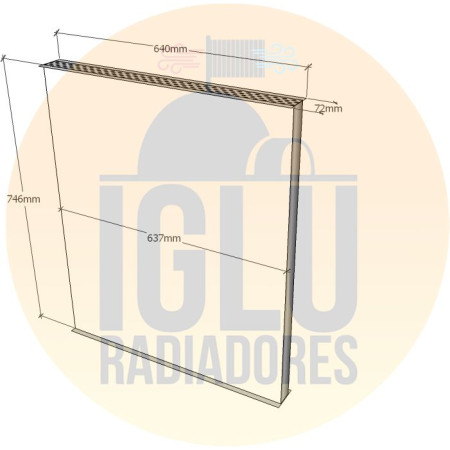 Colmeia para Ford Cargo 2630 e 4030