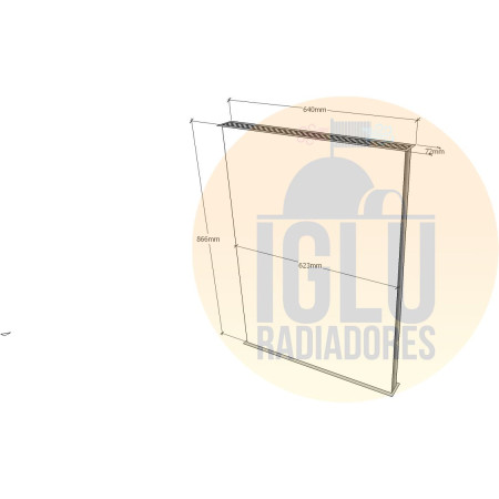 Colmeia para Ford Cargo 4030 Euro II (Ano 2002 Em Diante)