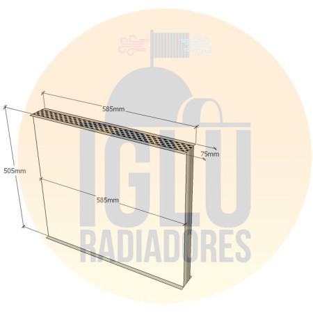 Colmeia para Chevrolet C60 Gasolina