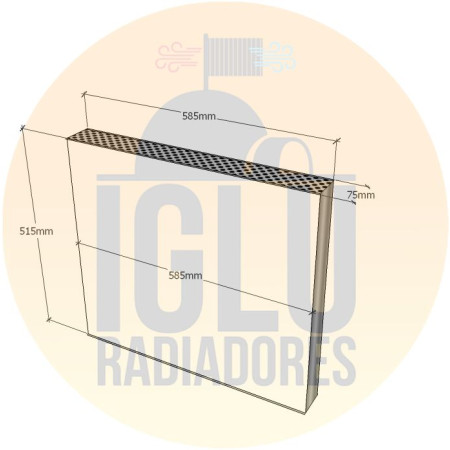 Colmeia para Chevrolet D60 Diesel