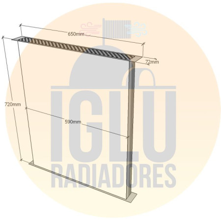 Colmeia para Chevrolet D11000 / D22000