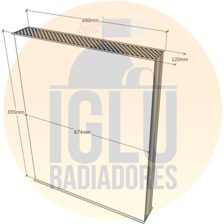 Colmeia para John Deere 1165 / 1175 / 1185