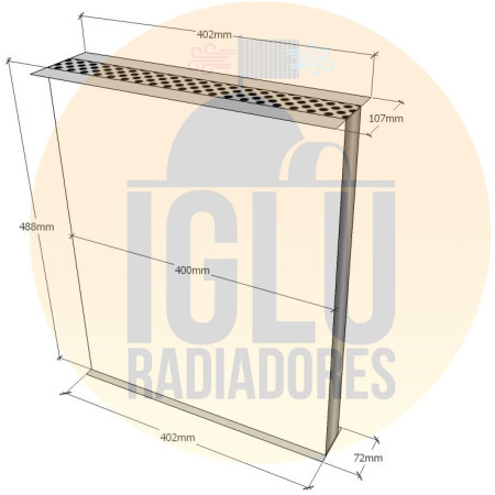 Colmeia para Massey Ferguson 265 / 270 / 275 / 285 / 290