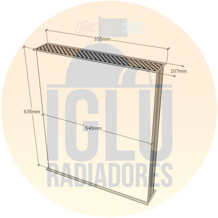 Colmeia para Massey Ferguson 9150 / 9170 / 630 / 660