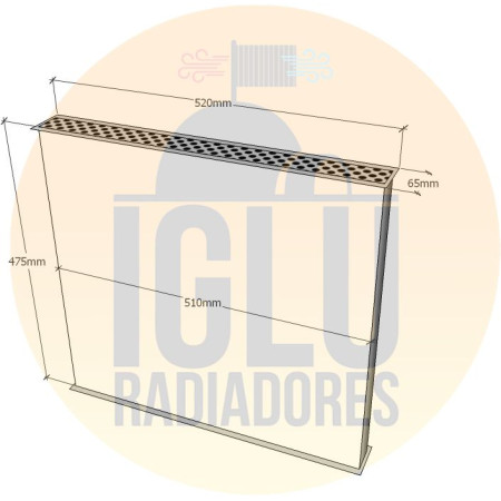 Colmeia para Mercedes L709 / L710 / L809 / L812 / L912
