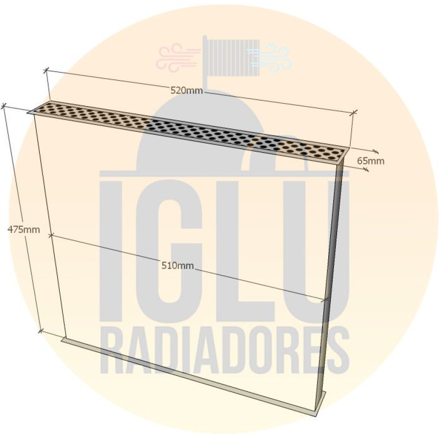 Colmeia para Mercedes L709 / L710 / L809 / L812 / L912