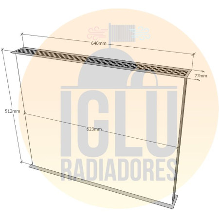 Colmeia para Mercedes L / LK 1214 > 2314 CARA CHATA 