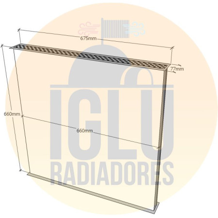 Colmeia para Mercedes ÔNIBUS OH 1318 / OF 1315 / 1620 L 1214 > 1618 / 1621