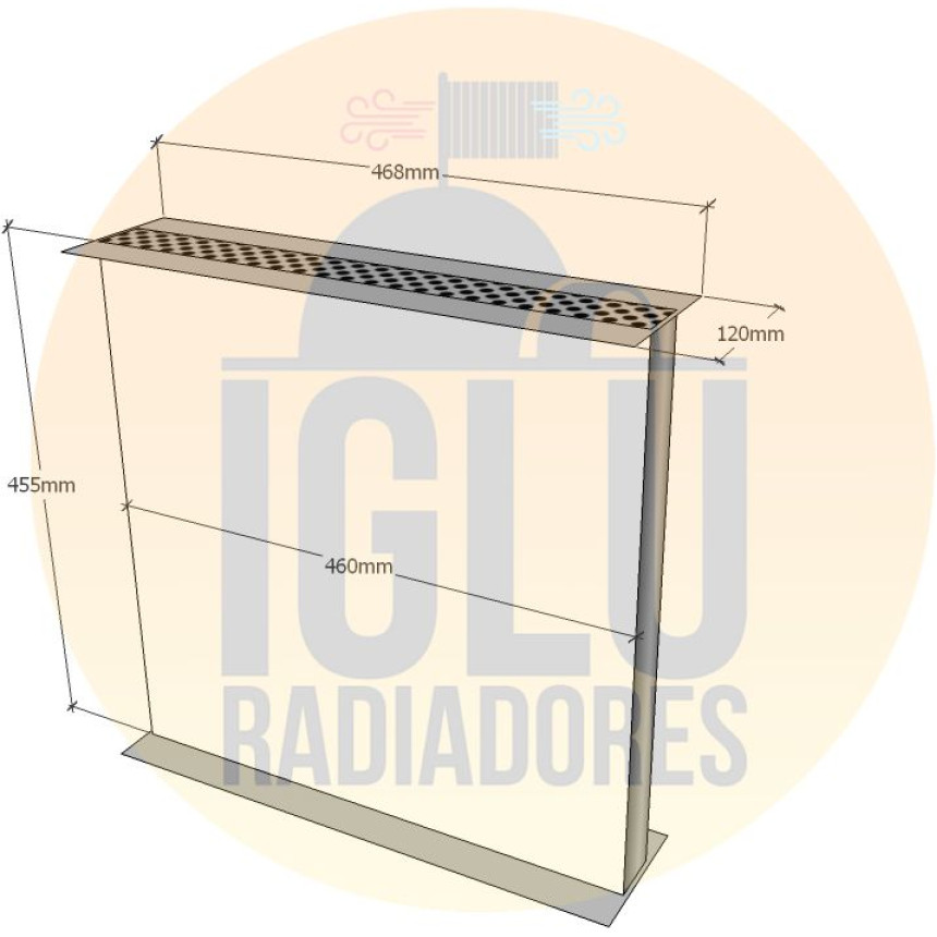 Colmeia para New Holland 6510 / 6610 / 7600 / 7610