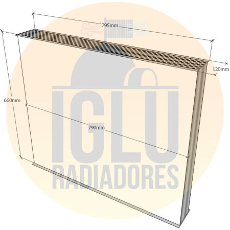 Colmeia para New Holland 8040 / 8055 CLAYSON 
