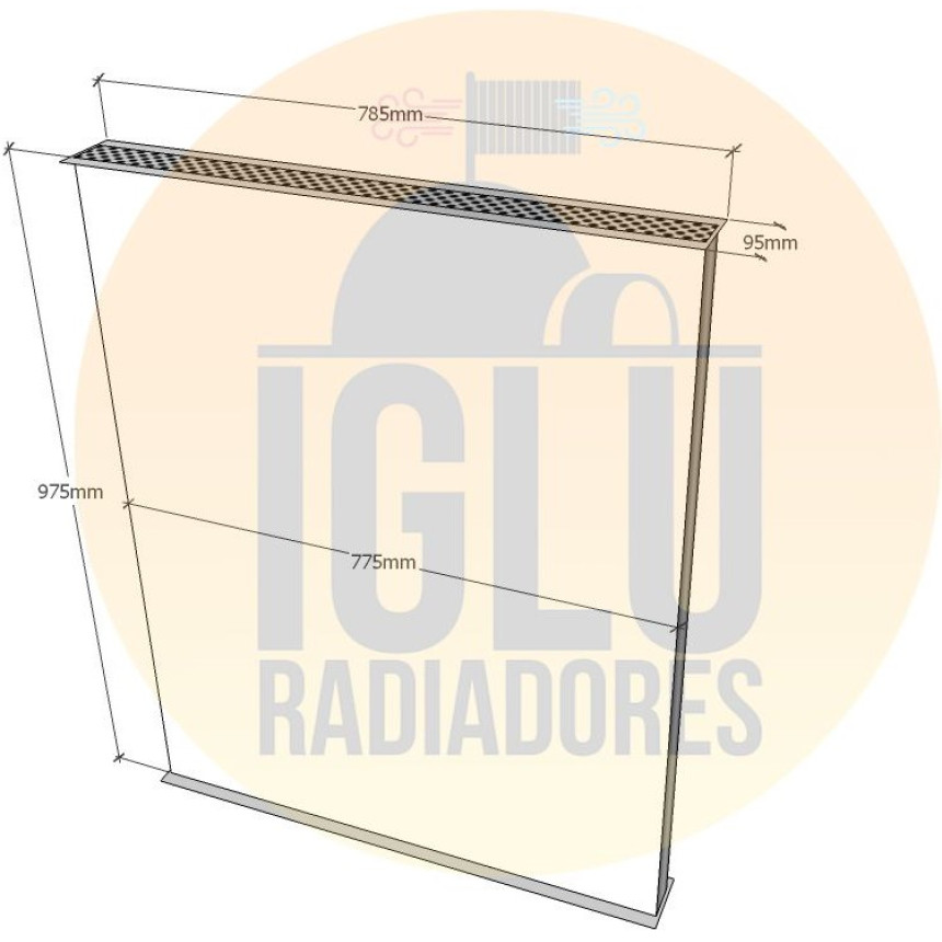 Colmeia para Scania T 112 / 113 (INTERCULADO)