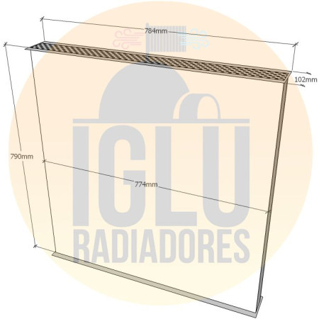 Colmeia para Scania LK 111 / 140 / 141