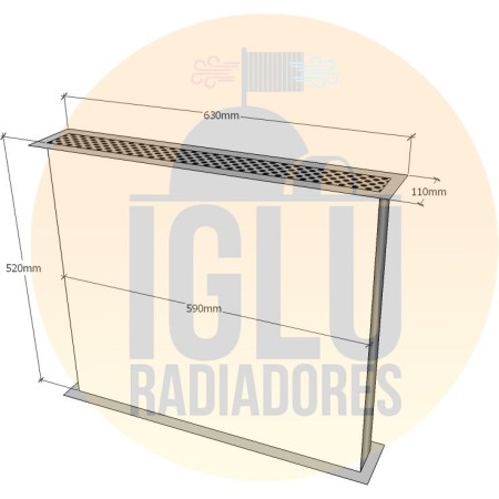 Colmeia para Valtra 1180 4x4