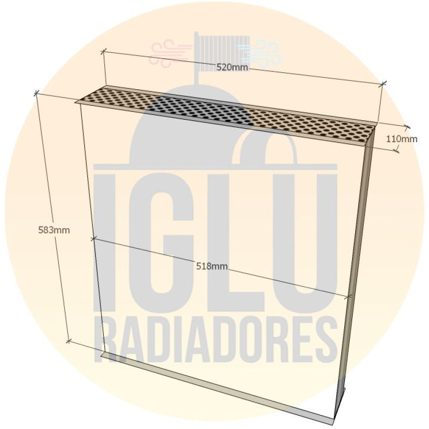 Colmeia para Valtra 118 / 118.4 / 128 / 128.4